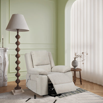 Poltrona reclinabile con massaggio/calore, gravità zero e telecomando (300 libbre)