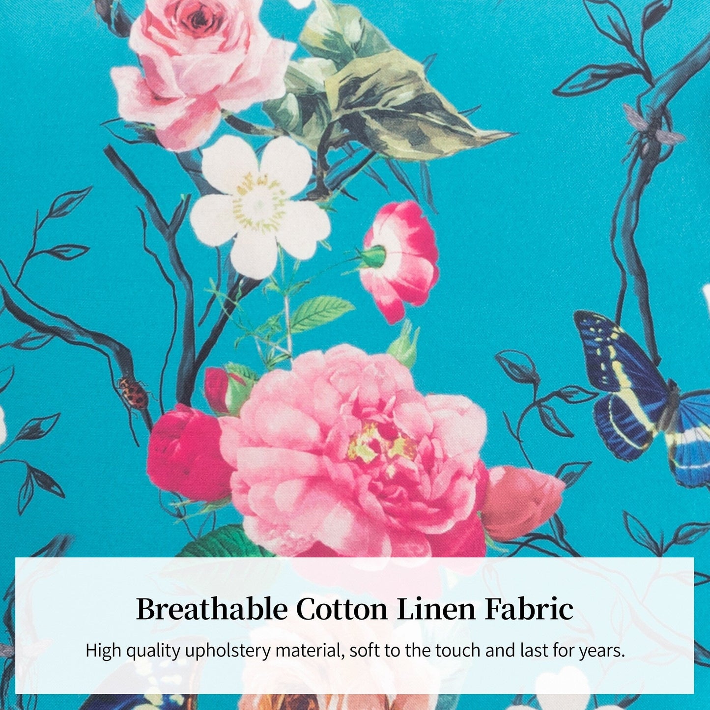 Poltrona reclinabile manuale imbottita in lino con gambe in legno