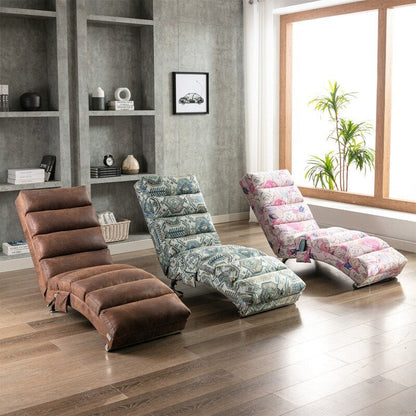 Poltrona reclinabile massaggiante in lino con telecomando, poltrona reclinabile massaggiante elettrica ergonomica, 5 modalità