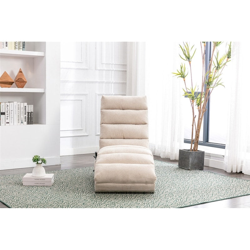 Poltrona reclinabile massaggiante in lino con telecomando, poltrona reclinabile massaggiante elettrica ergonomica, 5 modalità