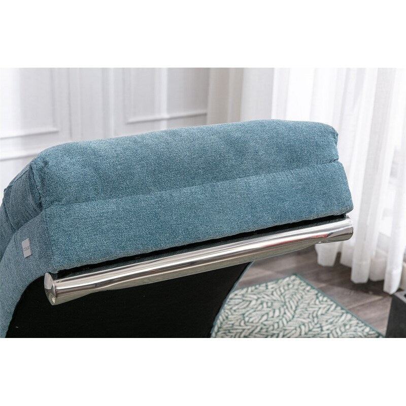 Poltrona reclinabile massaggiante in lino con telecomando, poltrona reclinabile massaggiante elettrica ergonomica, 5 modalità