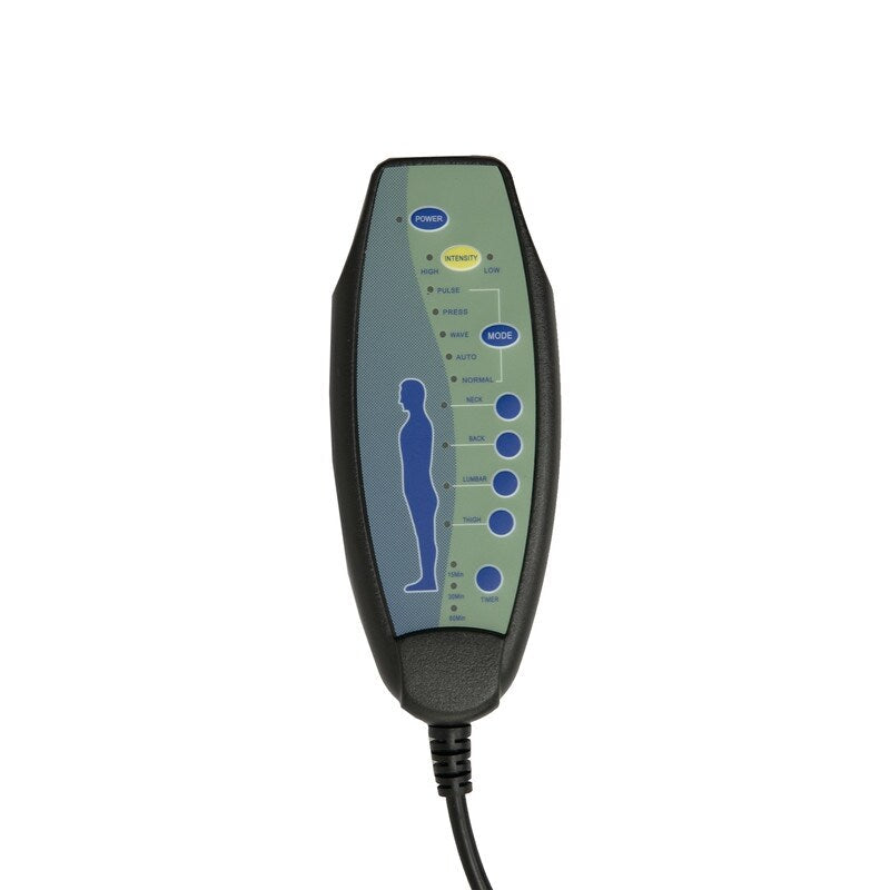 Poltrona reclinabile massaggiante in lino con telecomando, poltrona reclinabile massaggiante elettrica ergonomica, 5 modalità