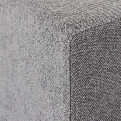 Divano componibile in lino, divano moderno imbottito a due posti