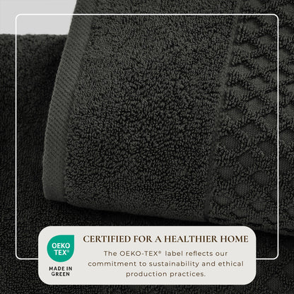 Asciugamani da bagno in cotone con trama a nido d'ape Linery &amp; Co.