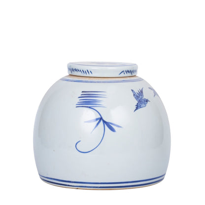 Barattolo Lins Floral Bird Ming piccolo
