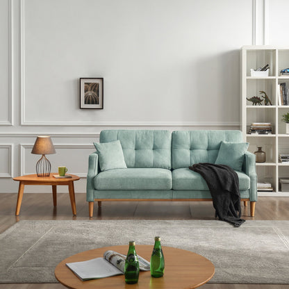 Divano imbottito con tessuto impermeabile e porta USB - 32,30 x 70,10 x 35,03