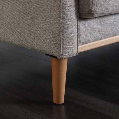 Divano a 3 posti in tessuto impermeabile Living Space con porta di ricarica USB