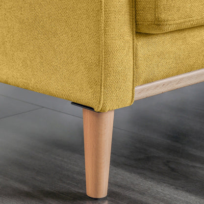 Divano a 3 posti in tessuto impermeabile Living Space con porta di ricarica USB