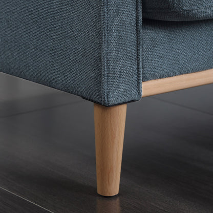 Divano a 3 posti in tessuto impermeabile Living Space con porta di ricarica USB