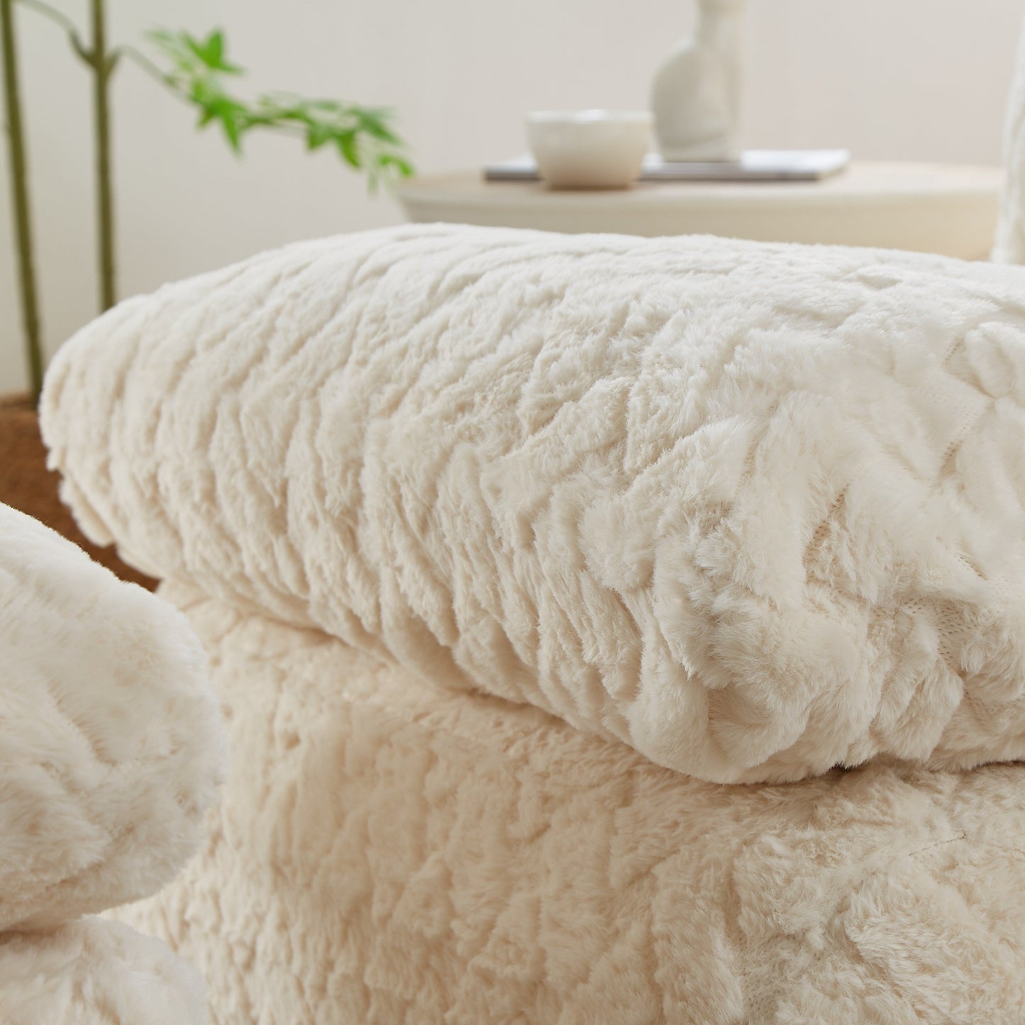 Poltrona con compressione completa e poggiapiedi girevole aggiuntivo