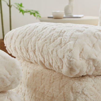 Poltrona con compressione completa e poggiapiedi girevole aggiuntivo