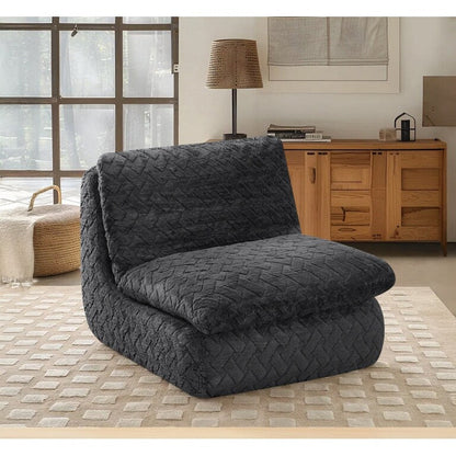 Poltrona con compressione completa e poggiapiedi girevole aggiuntivo