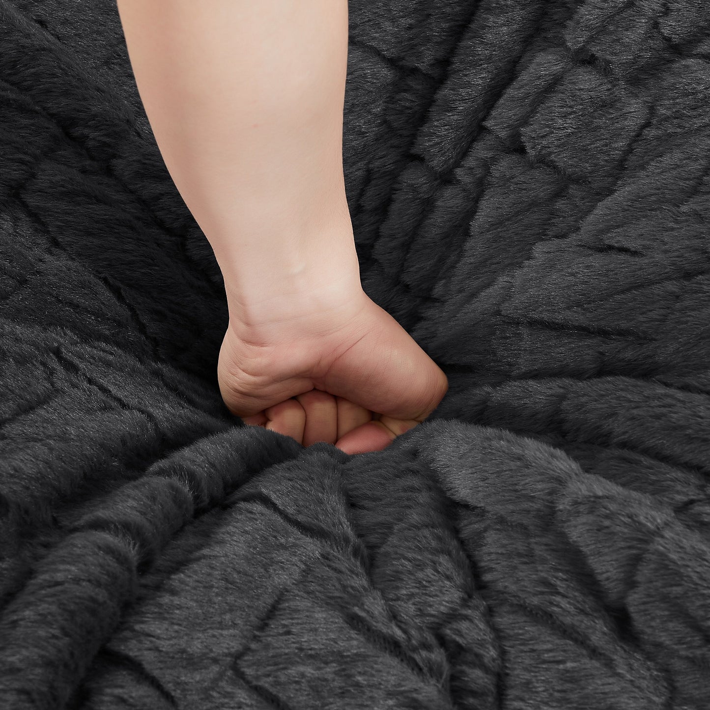 Poltrona con compressione completa e poggiapiedi girevole aggiuntivo