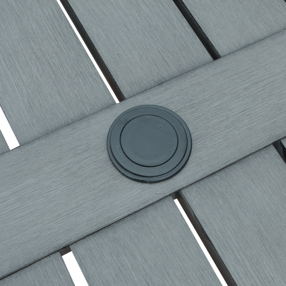 Set da pranzo moderno in alluminio da 6 posti Lombok Outdoor con panca da pranzo di Christopher Knight Home