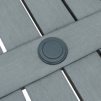 Set da pranzo moderno in alluminio da 6 posti Lombok Outdoor con panca da pranzo di Christopher Knight Home