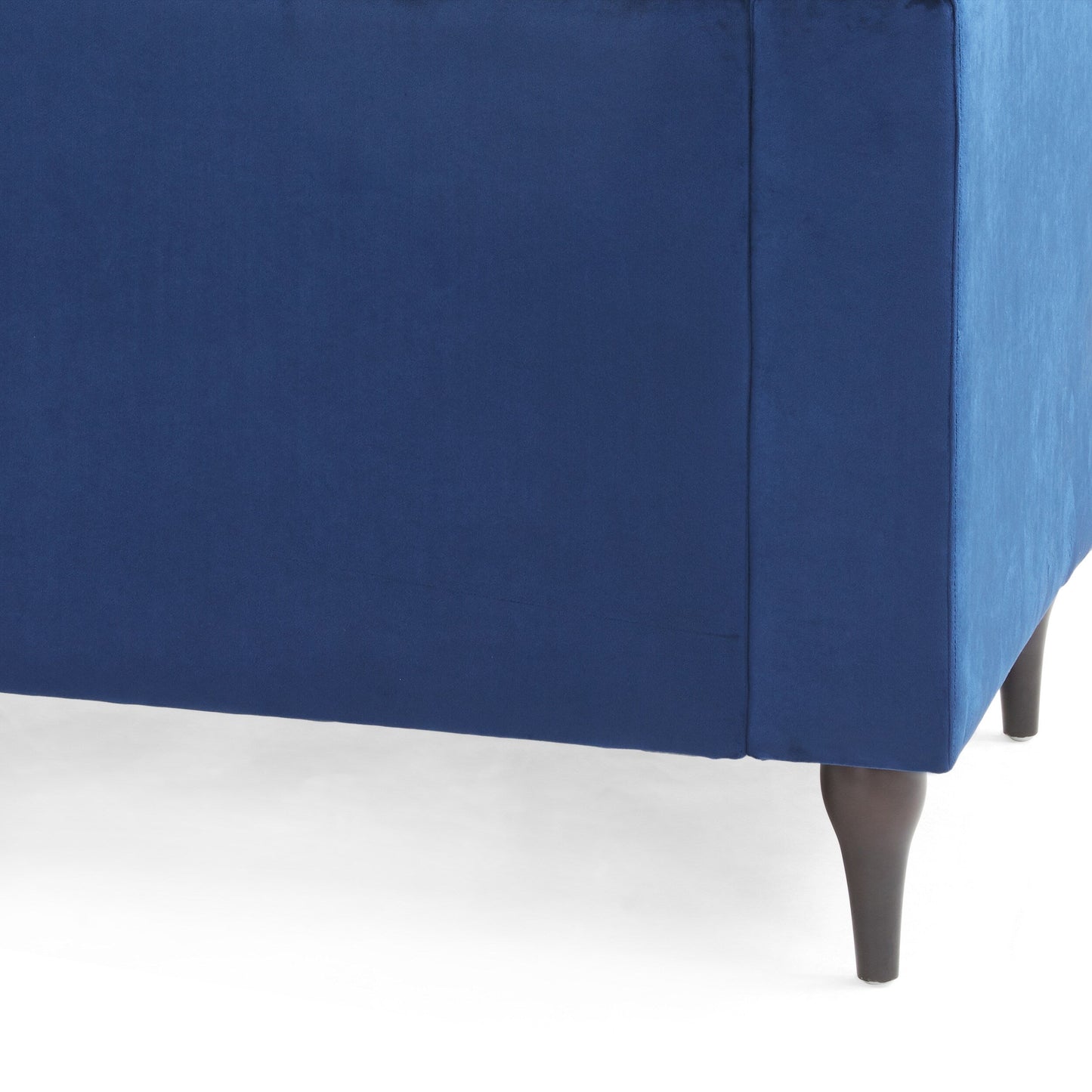 Divano a 3 posti in velluto contemporaneo Loomis di Christopher Knight Home