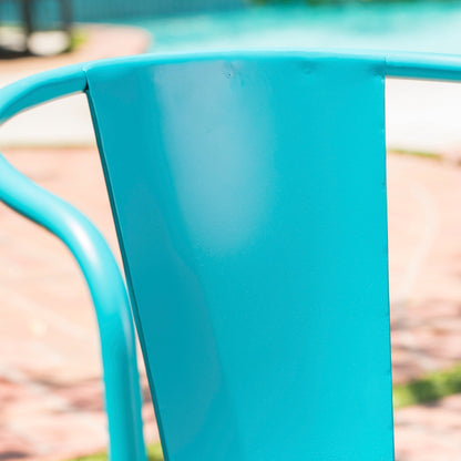 Set da bistrot da esterno Lourdes da 3 pezzi in ghisa di Christopher Knight Home