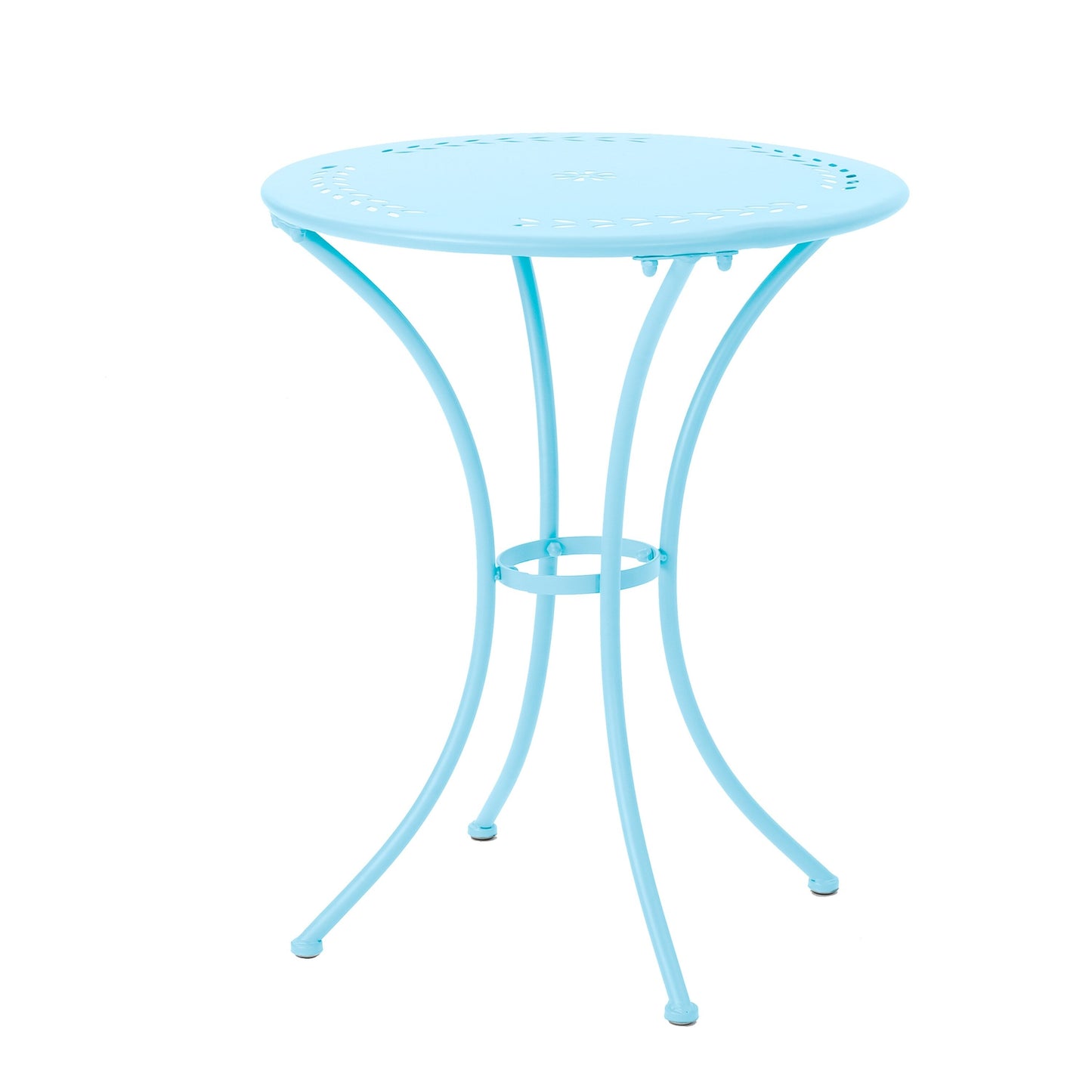 Set da bistrot da esterno Lourdes da 3 pezzi in ghisa di Christopher Knight Home