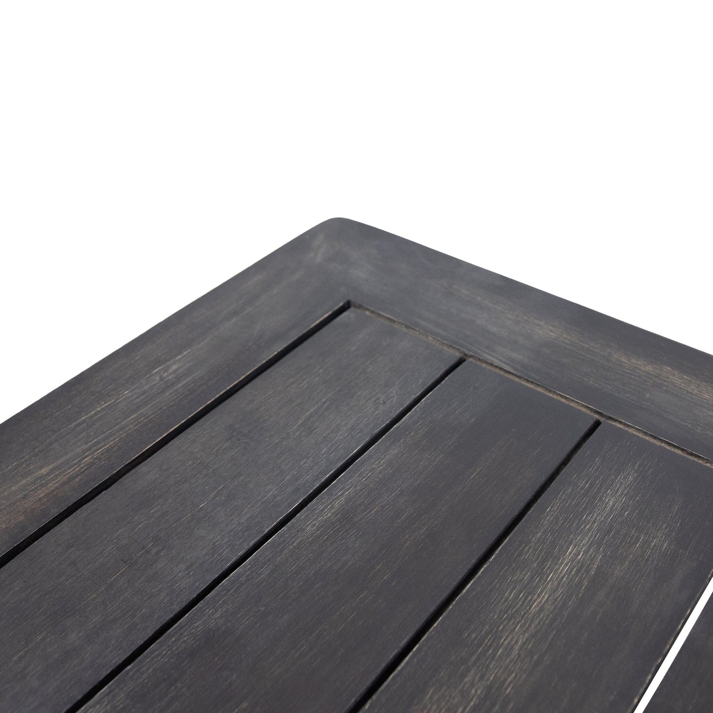 Set di divano a due posti e tavolino da caffè Louver in legno di acacia con cuscini di Christopher Knight Home