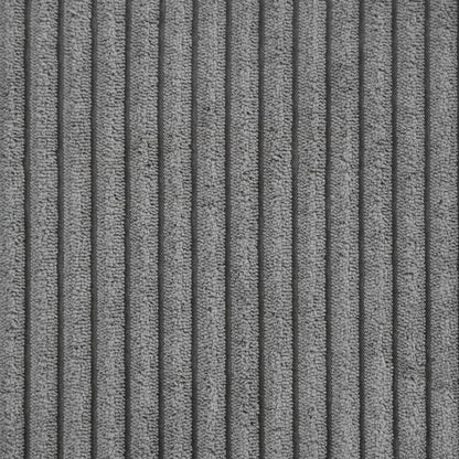 Divano a due posti, divano letto in velluto a coste con porte USB