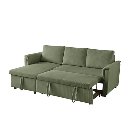 Divano a due posti con chaise longue, divano modulare convertibile a L con chaise longue contenitore