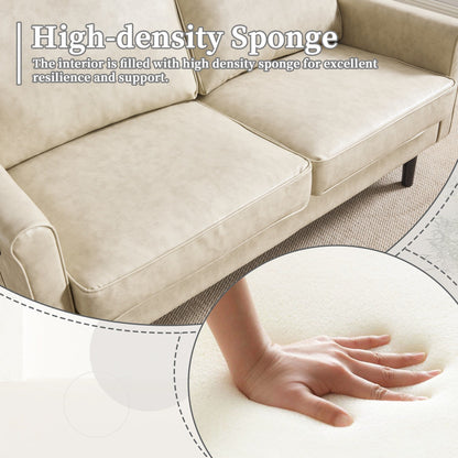 Divano a due posti, divani a 2 posti per soggiorno, divano piccolo con USB e fodera per cuscino rimovibile