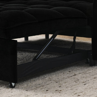 Divano letto a due posti con letto estraibile e schienale regolabile - 2 posti