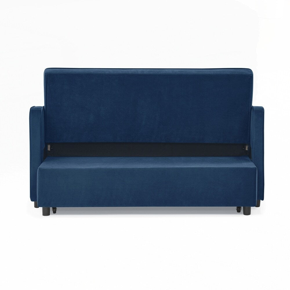 Divano letto a due posti con letto estraibile e schienale regolabile - 2 posti