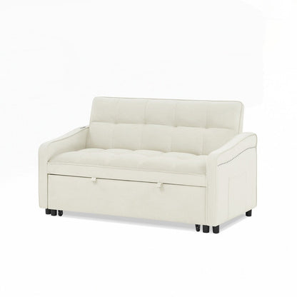 Divano letto a due posti con letto estraibile e schienale regolabile - 2 posti