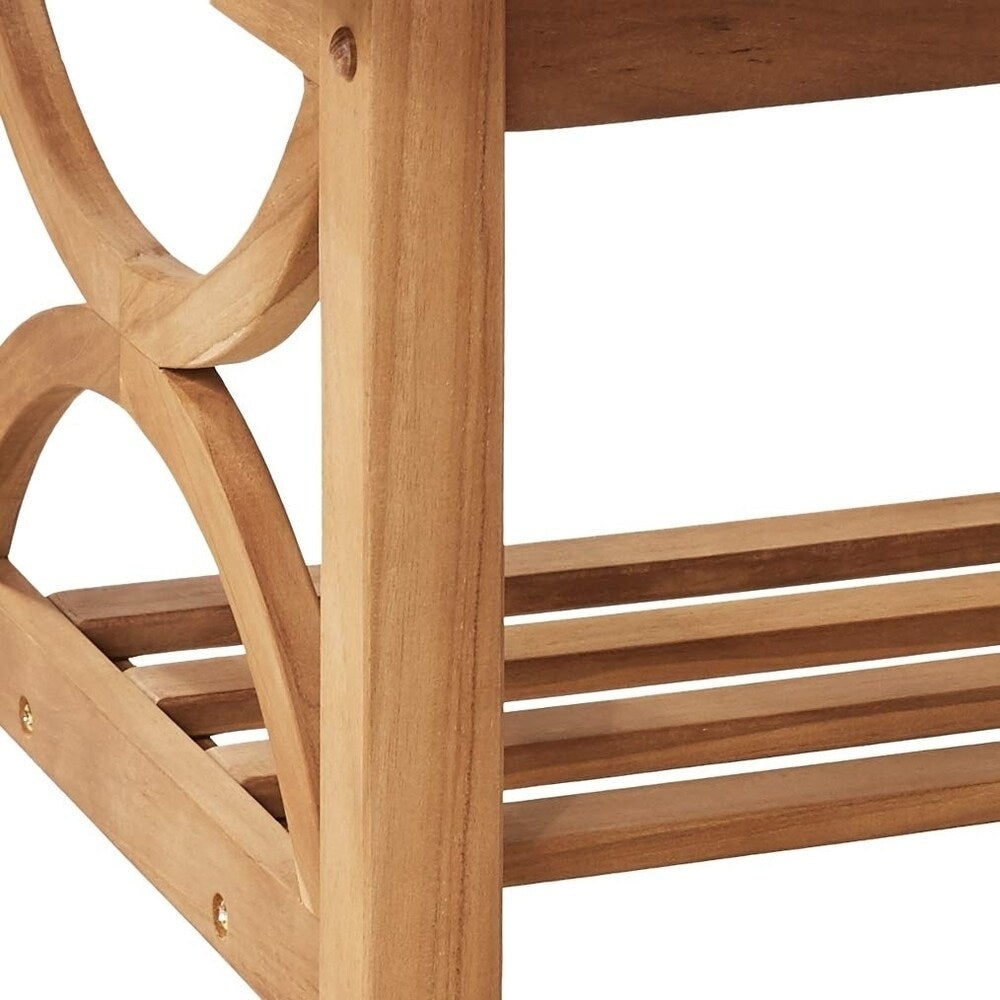 Set da conversazione per esterni Cambridge Casual Lowell in legno di teak da 5 pezzi