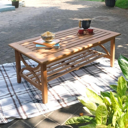 Set da conversazione per esterni Cambridge Casual Lowell in legno di teak da 5 pezzi