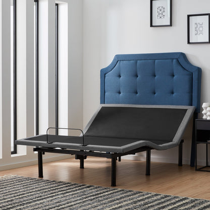 Materasso ibrido in gel e aloe vera da 10 pollici e set letto regolabile Deluxe della collezione Lucid Comfort