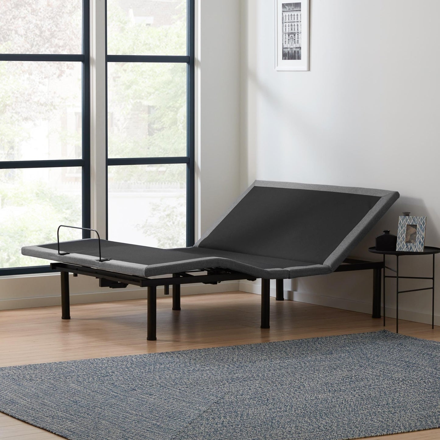 Materasso in memory foam gel da 10 pollici e set letto regolabile Deluxe della collezione Lucid Comfort