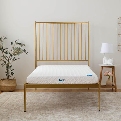 Materasso in memory foam Lucid da 5 pollici con sensazione di fermezza