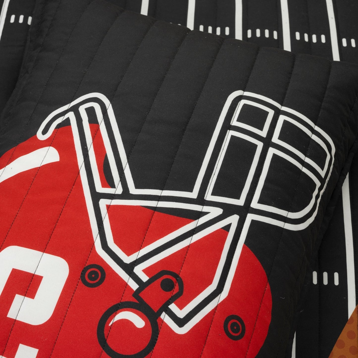 Trapunta reversibile oversize per bambini Lush Decor American Football