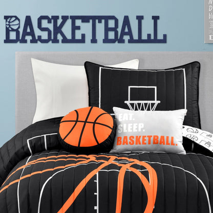 Set trapunta Lush Decor con partita di basket