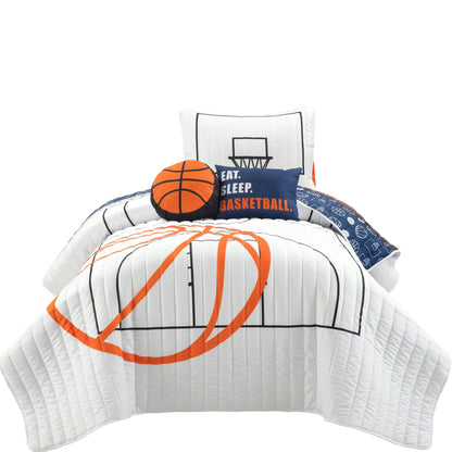 Set trapunta Lush Decor con partita di basket
