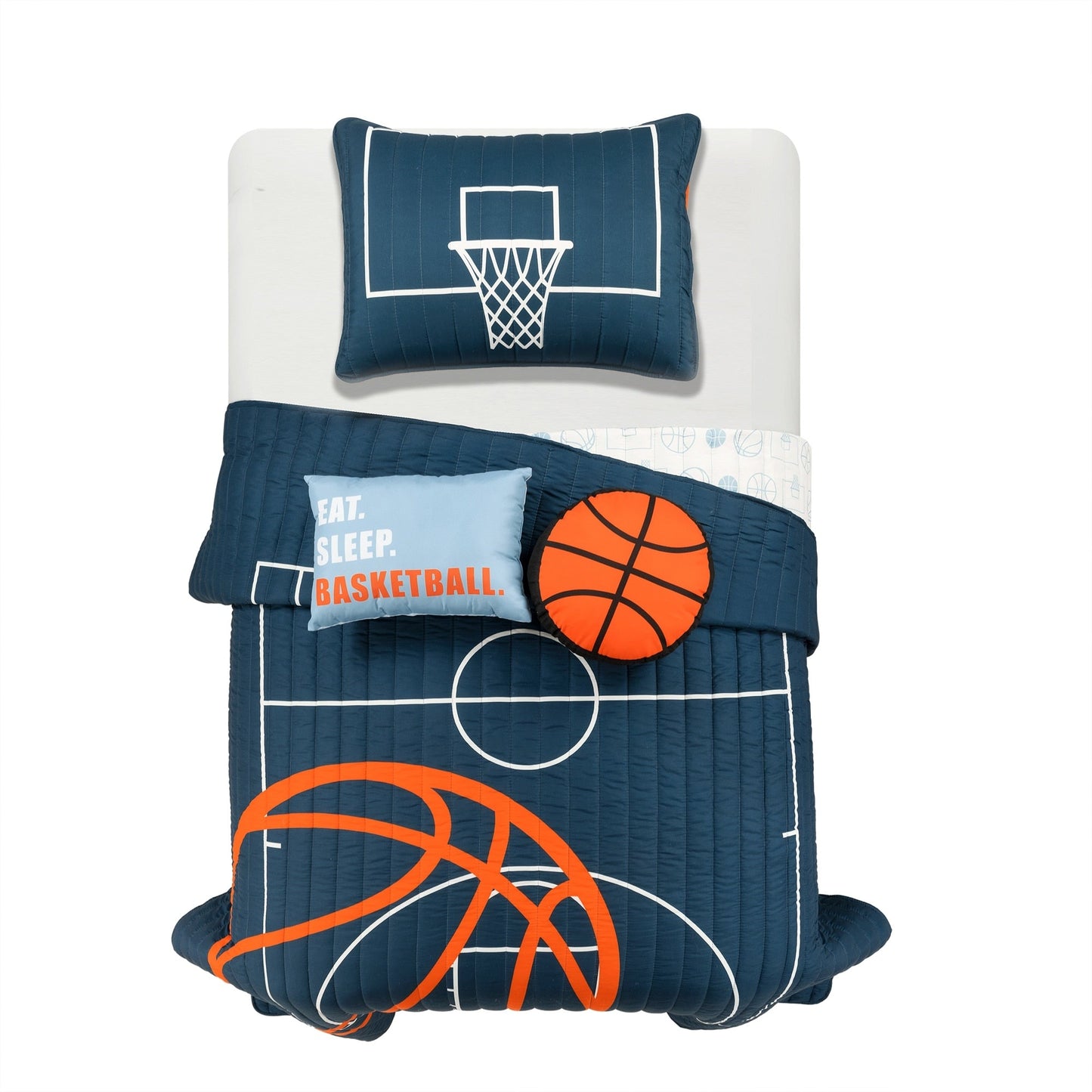 Set trapunta Lush Decor con partita di basket