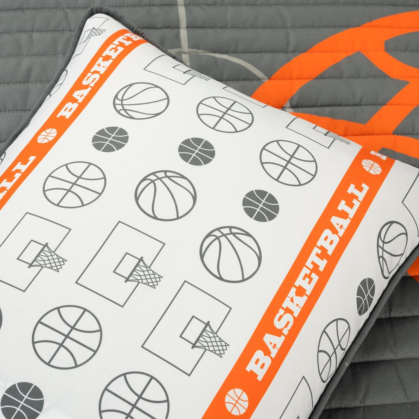 Set trapunta Lush Decor con partita di basket