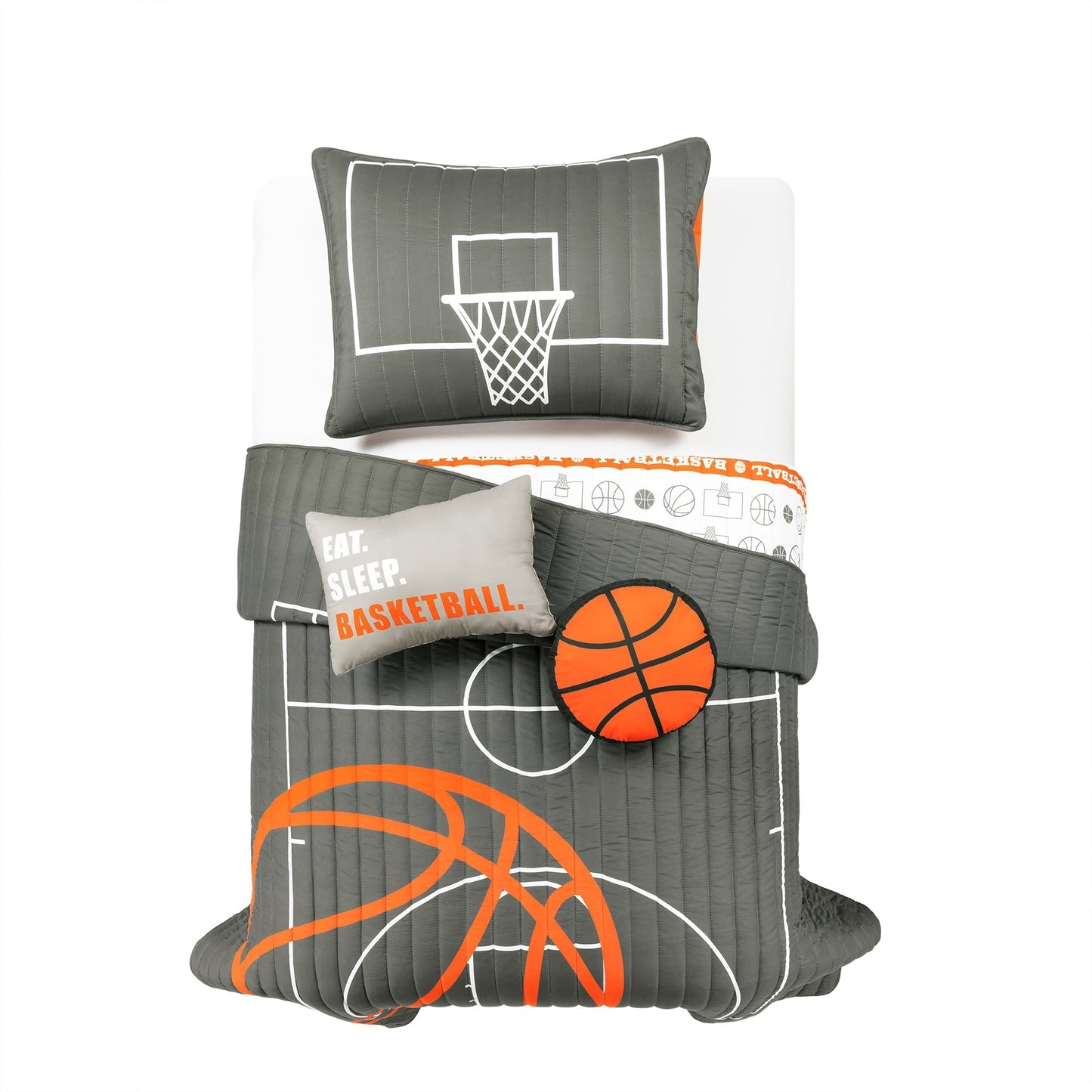 Set trapunta Lush Decor con partita di basket