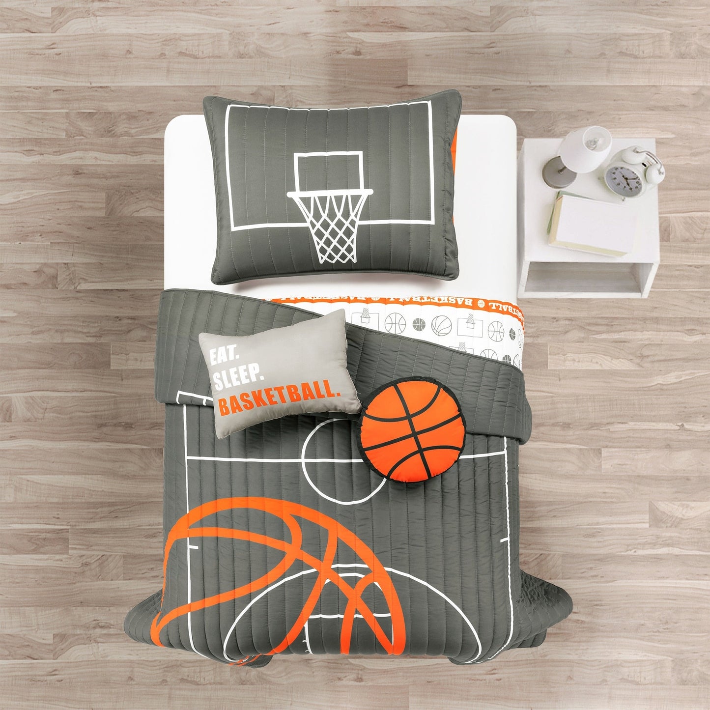 Set trapunta Lush Decor con partita di basket
