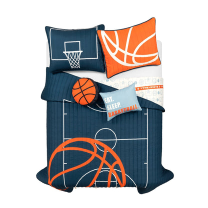 Set trapunta Lush Decor con partita di basket