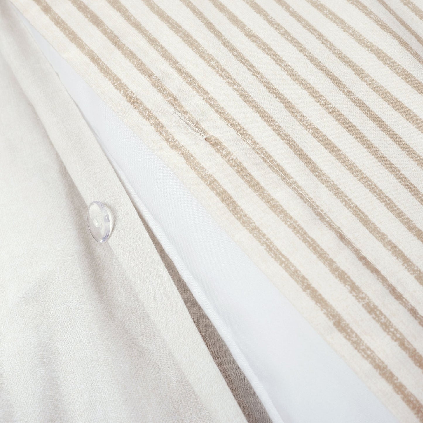 Set copripiumino a righe Farmhouse da 3 pezzi Lush Decor