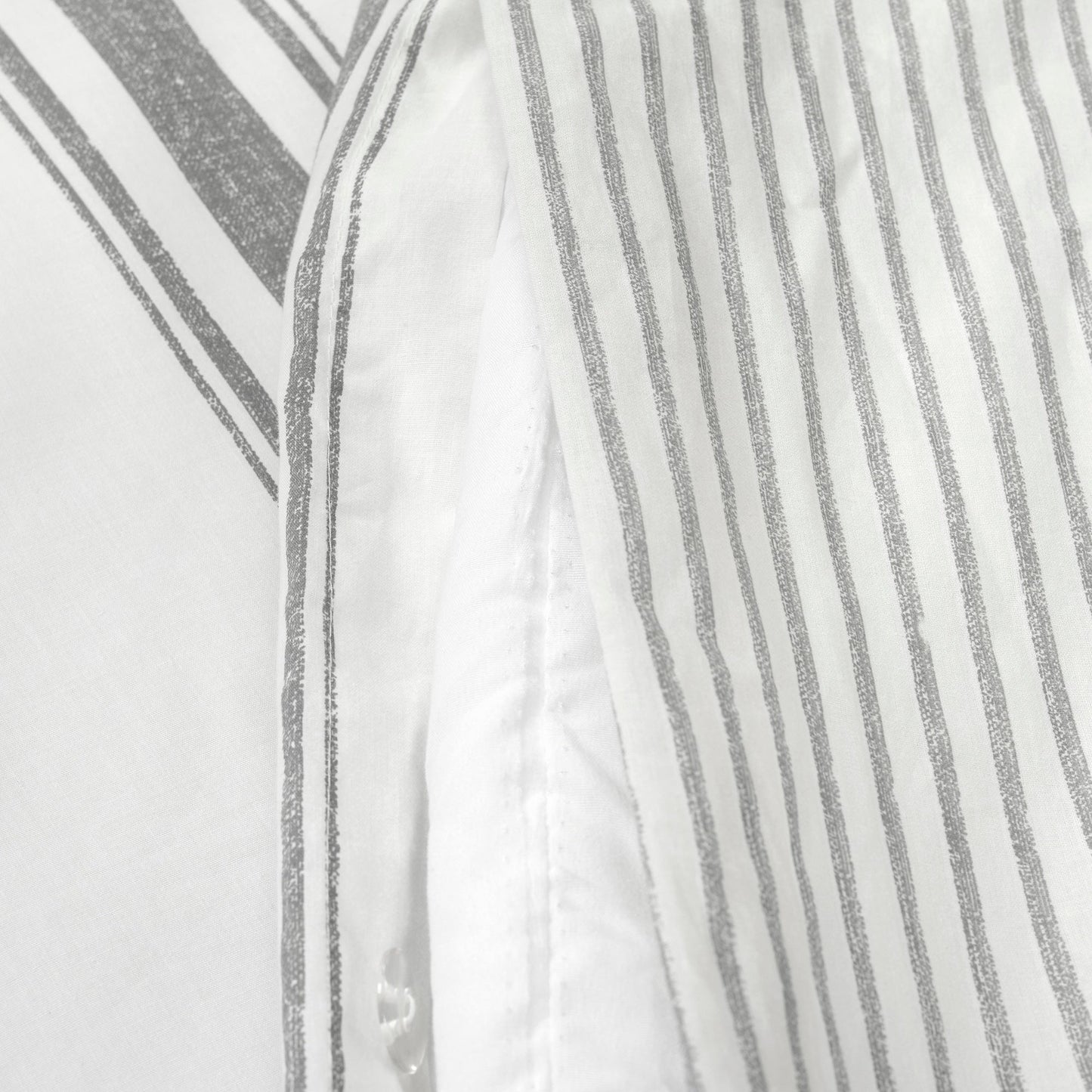 Set copripiumino a righe Farmhouse da 3 pezzi Lush Decor