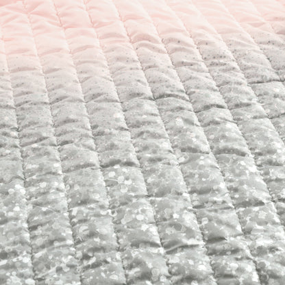 Set trapunta con stampa metallizzata glitterata Lush Decor