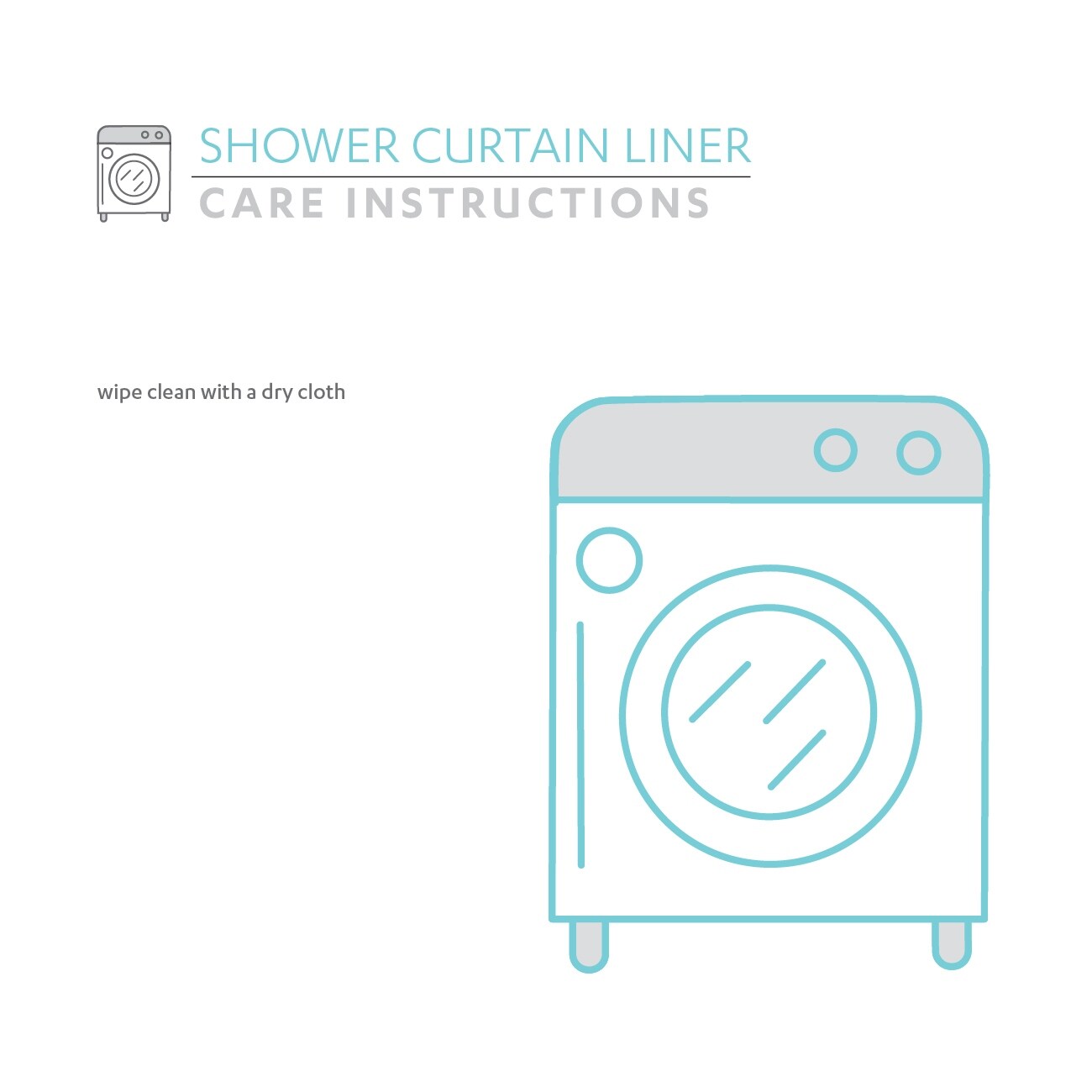 Lush Decor Peva, tenda da doccia satinata antimuffa con occhielli, bianca, singola