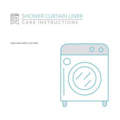 Lush Decor Peva, tenda da doccia satinata antimuffa con occhielli, bianca, singola