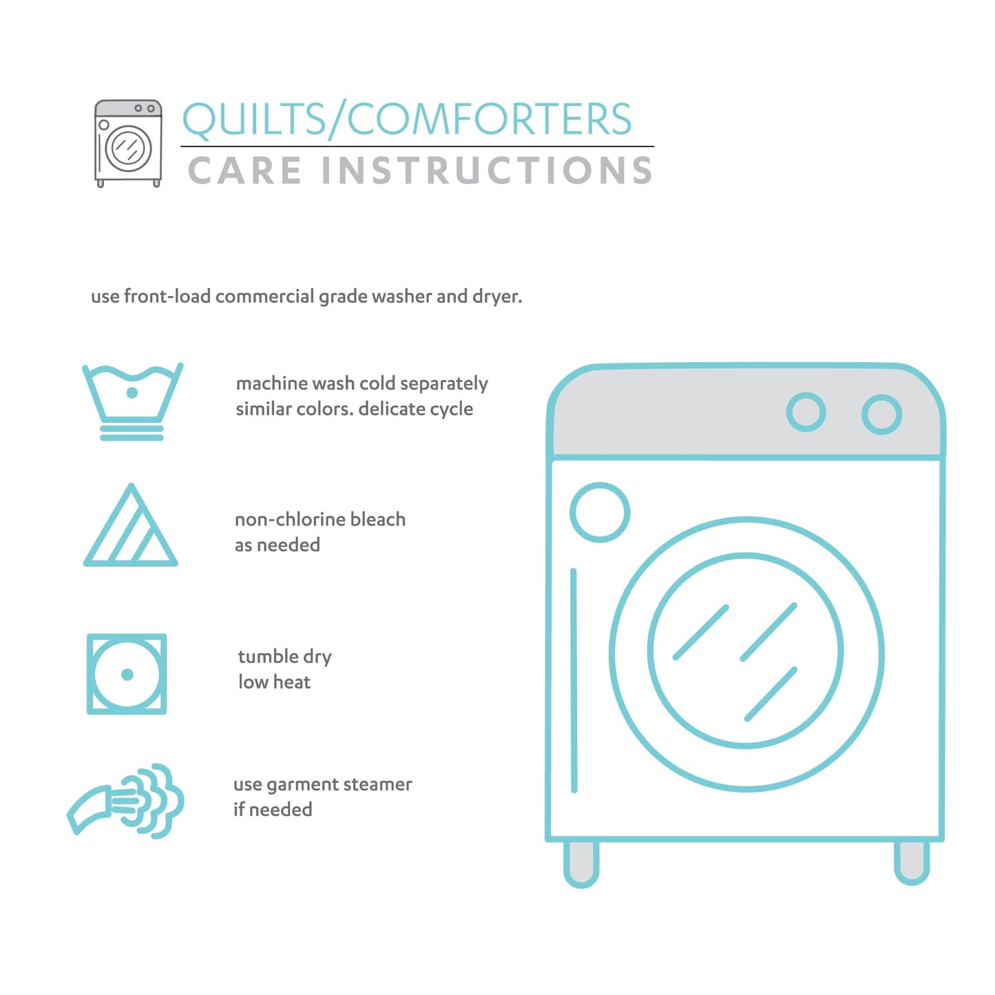 Set copripiumino con pois trapuntati arcobaleno Lush Decor