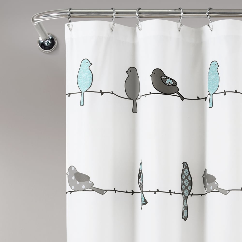 Tenda da doccia Lush Decor Rowley Birds