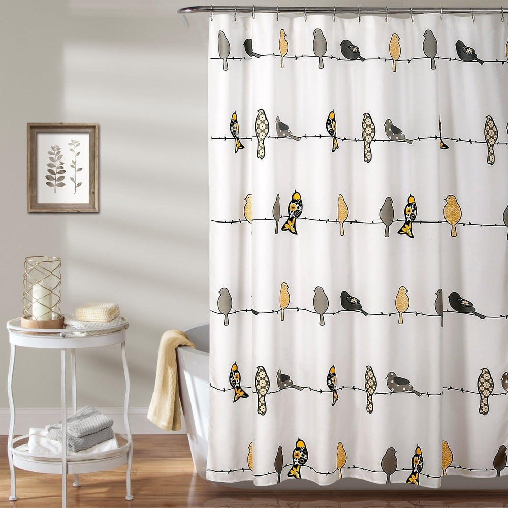 Tenda da doccia Lush Decor Rowley Birds